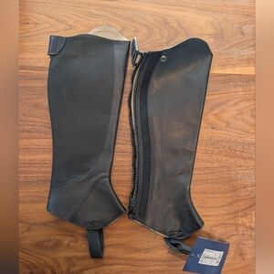 Brand New Ariat Kendron Half Chaps – Black – Size L